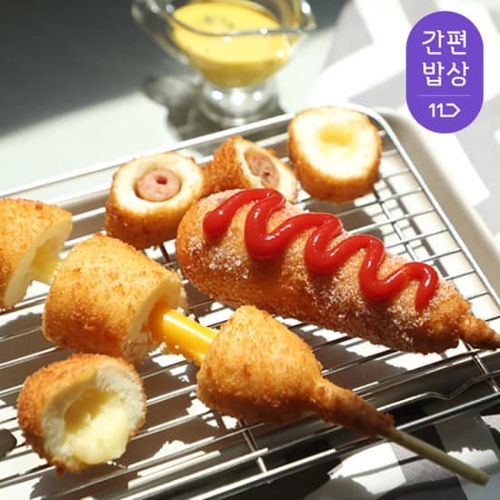 올바르고반듯한 크런치 핫도그 75g x 30봉 (24,960원/무료)