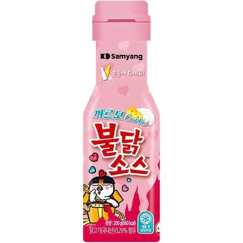 삼양 까르보 불닭 소스 200g 1개 (2,800원/무료)