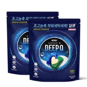 딥큐 3in1 캡슐세제 200개 유니버스클럽 (15,050원/무료)