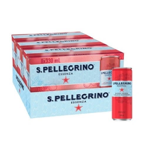 에센자 블러드오렌지 앤 블랙라즈베리 탄산수 330ml x 24캔 (6,990원/무료)