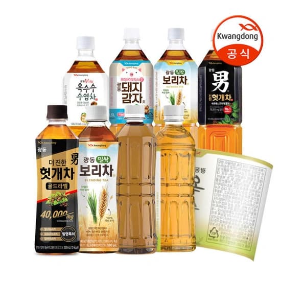 광동 옥수수수염차 1.25L *12입 (8,470원/무료)