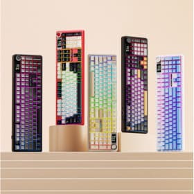 Aula 독거미 F108 pro 유무선 기계식 키보드 풀배열 핫스왑 블루투스 8000mAh 2.4G RGB (45,900원/무료)