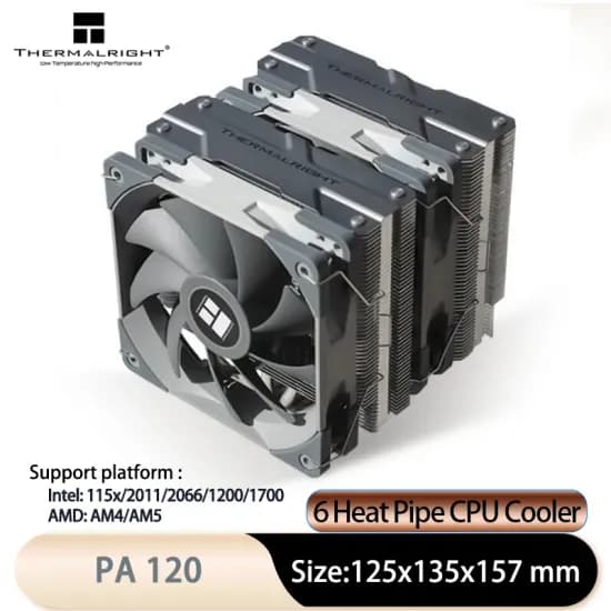 Thermalright PA120 AGHP 3.0 히트 파이프 공냉식 라디에이터 6  (21,092원/무료)