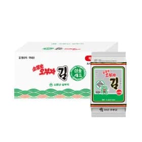 유클할인 (신선집중) 소문난오부자 재래도시락김5g 54봉 (15,300원/무료)