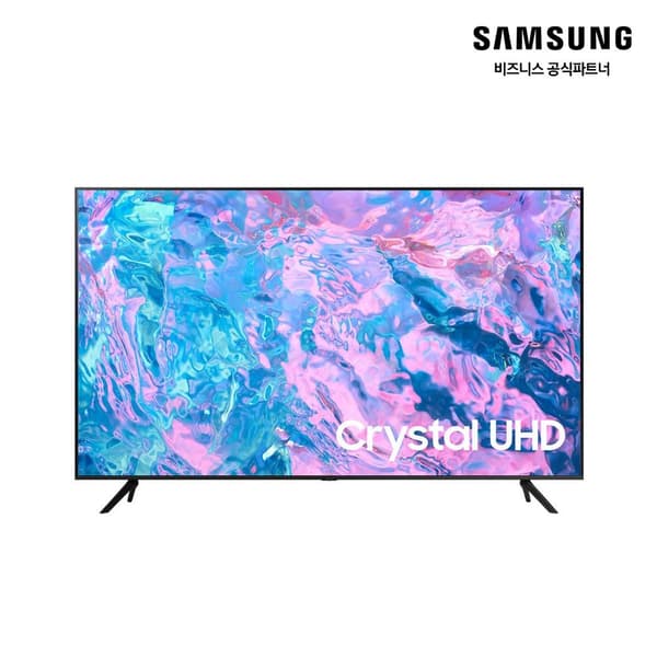삼성전자  HG43CU700NFXKR 4K UHD TV 무료설치 삼성,하나 (372,190원/무료)
