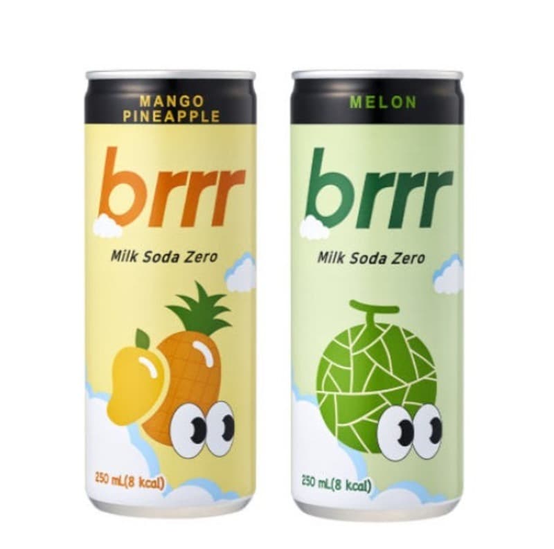 임박 부르르 밀크소다 제로 망고파인 메론 250ml X 30캔 (8,900원/무료)