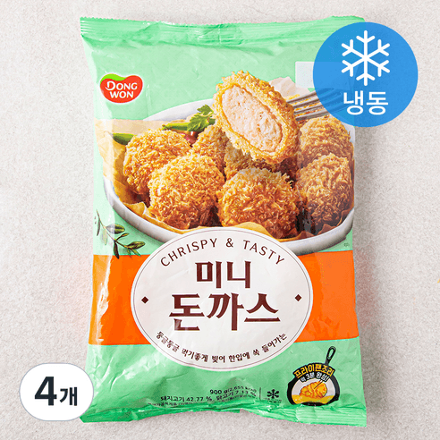 동원 미니 돈까스 (냉동), 900g, 2개 (8,980원/무료)