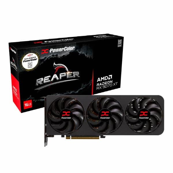 파워 칼라 라데온 RX9070XT REAPER D6 16GB 3팬 신한,삼성 (929,070원/무료)