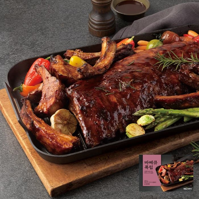 미소 바베큐폭립 400g 3팩 (17,681원/무료)