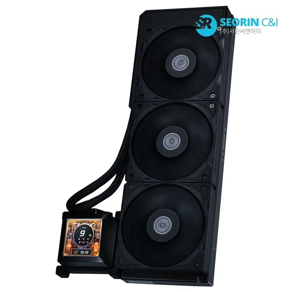 LIAN LI Hydroshift LCD 360S 블랙 수냉쿨러