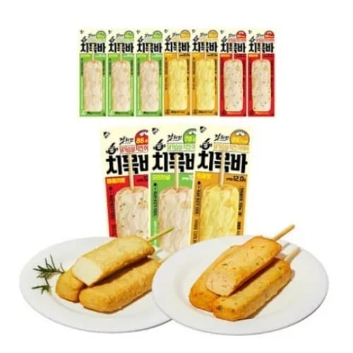 체리부로 갓치킨 치묵바 80g*30개 오리지널 1박스