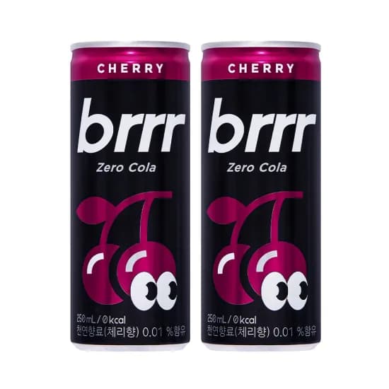 부르르 제로콜라 체리 250ml*30캔
