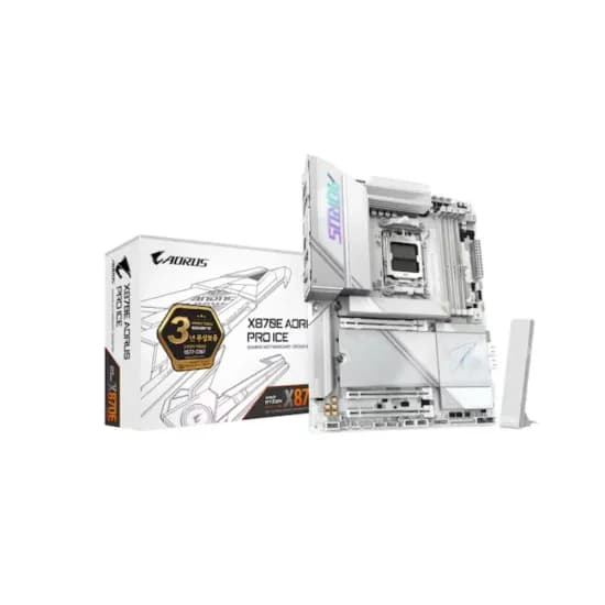 GIGABYTE X870E AORUS PRO ICE 화이트
