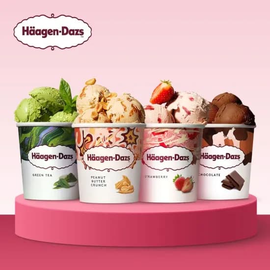 하겐다즈 파인트 3개 골라담기