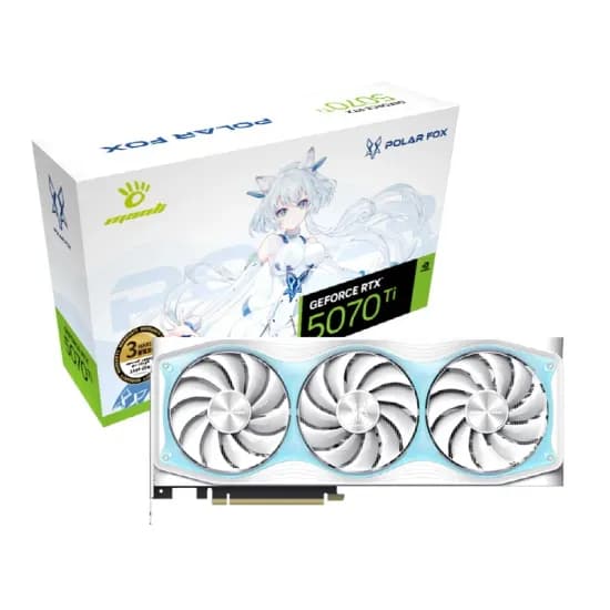 만리 MANLI 지포스 RTX 5070 Ti Polar Fox OC D7 16GB 그래픽카드