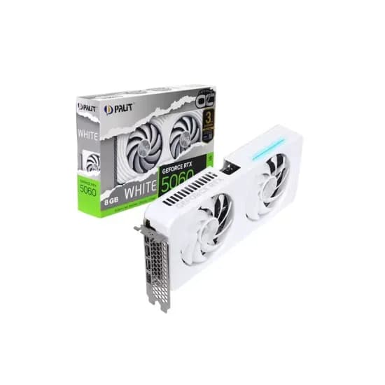 PALIT 지포스 RTX 5060 WHITE OC D7 8GB