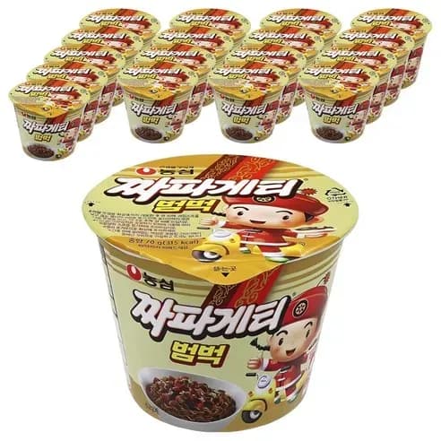 짜파게티 범벅 70g x 18개