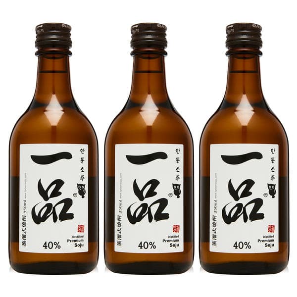 일품안동소주 40도 375ml 3병