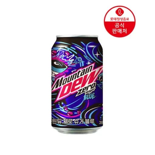 마운틴듀 제로슈거블루 355ml 24캔