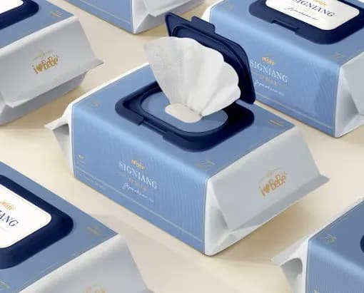 시그니앙 오블루 75g 엠보싱 물티슈 77매 5팩