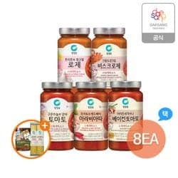 청정원 스파게티소스 골라담기 스파게티면 250g 2개 파우치소스 알리오올리오 100g