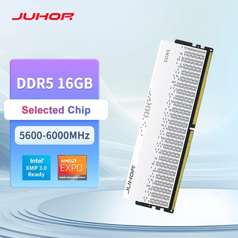 JUHOR 메모리 램 DDR5 RAM 16GB 5600MHz 6000MHz