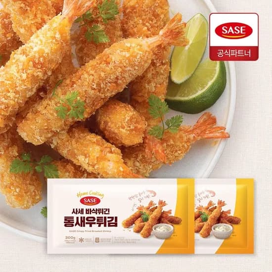 사세 바삭튀긴 통새우 300g 4+1 총 5봉