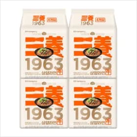 삼양 1963라면 4입 4개