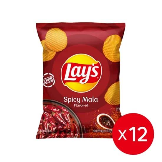 레이즈 스파이시 마라맛 감자칩 50g 12개