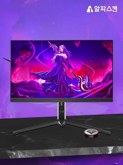 알파스캔 에이건 AGON 274QXM 미니LED QHD 170 HDR1000 게이밍 모니터