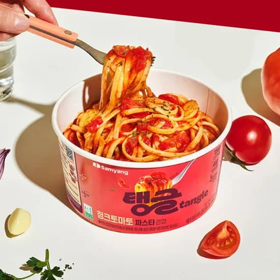 삼양 탱글 청크토마토파스타 큰컵 105g*16개입 1박스