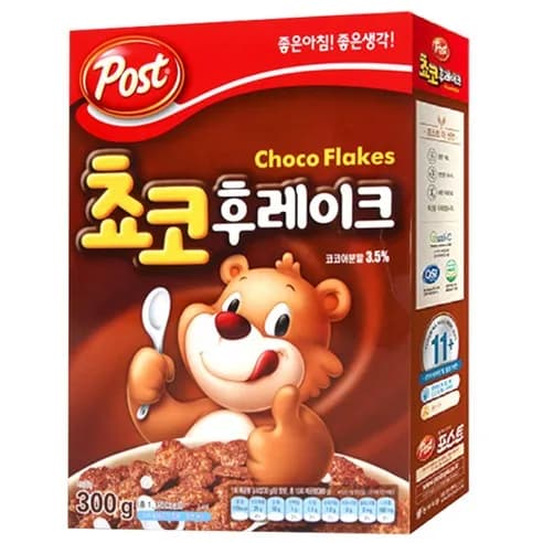 포스트 초코 후레이크 시리얼 300g 1개