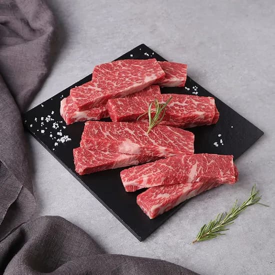 미국산 꽃갈비살 구이용 100g
