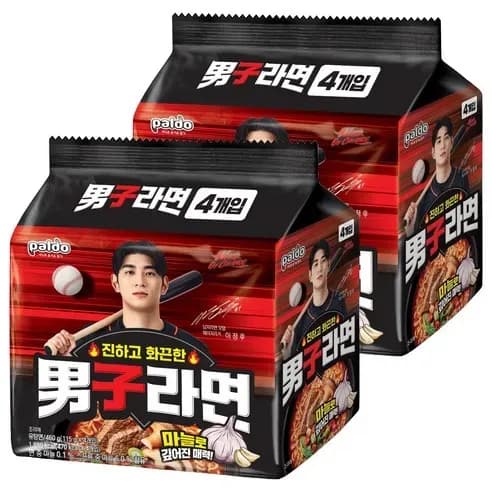 남자라면 115g x 8개