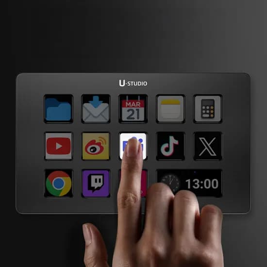 Ulanzi 스마트 스트림덱 매크로 패드 스튜디오 컨트롤러 D200H