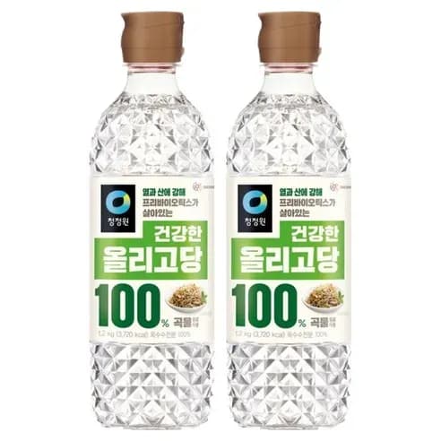 청정원 건강한 올리고당 1.2kg x 2개