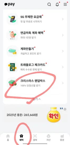 크리스마스 랜덤박스