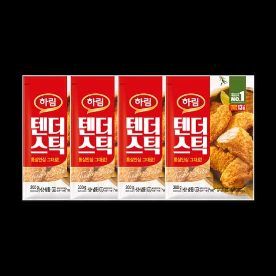 하림 텐더스틱 300g 4봉