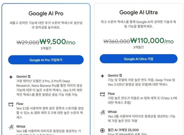 제미나이 3개월