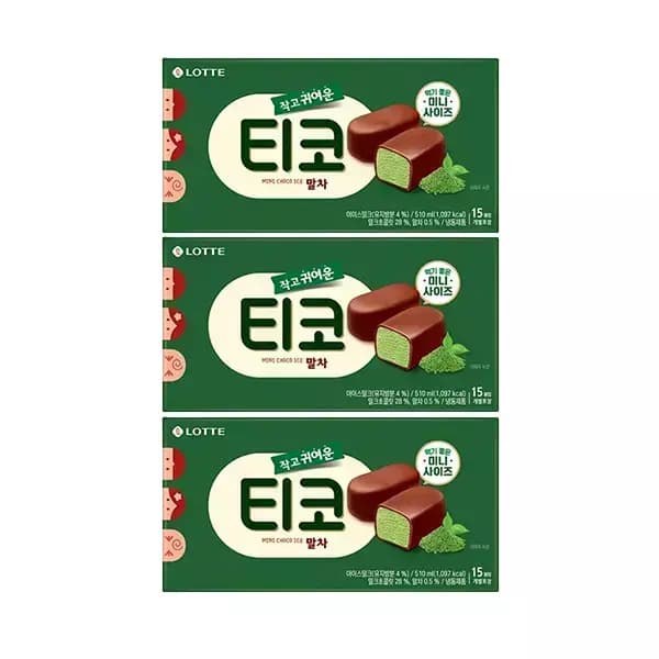 티코 말차 510ml 3개