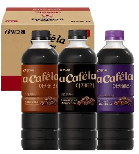 아카페라 3종 1L 12입