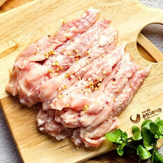 강명희 국내산 냉장 닭다리살 순살 1kg