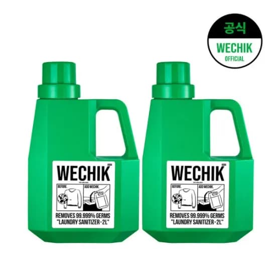 위칙 섬유소독제 2.3L x 2개 (12,550원/무료)