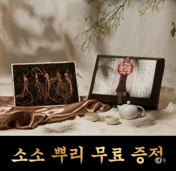 제일산삼 5년근 8뿌리 세트 (41,560원/무료)