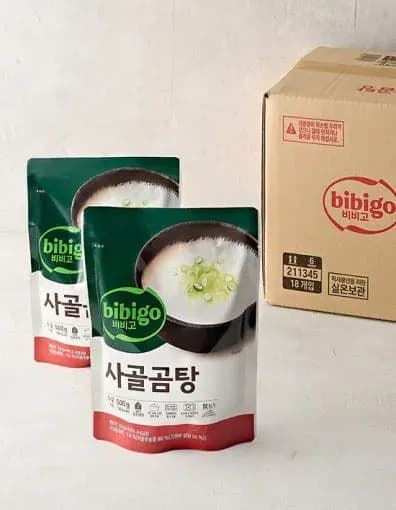 비비고 사골곰탕 500g 18개
