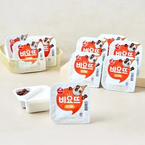비요뜨 초코링 요거트 138g 12개