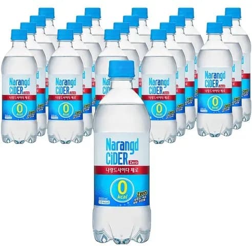나랑드사이다 제로 500ml 20개