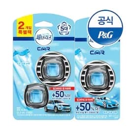페브리즈 차량용 방향제 2.2ml 3개