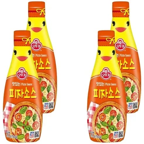 오뚜기 맛있는 피자소스 175g 4개
