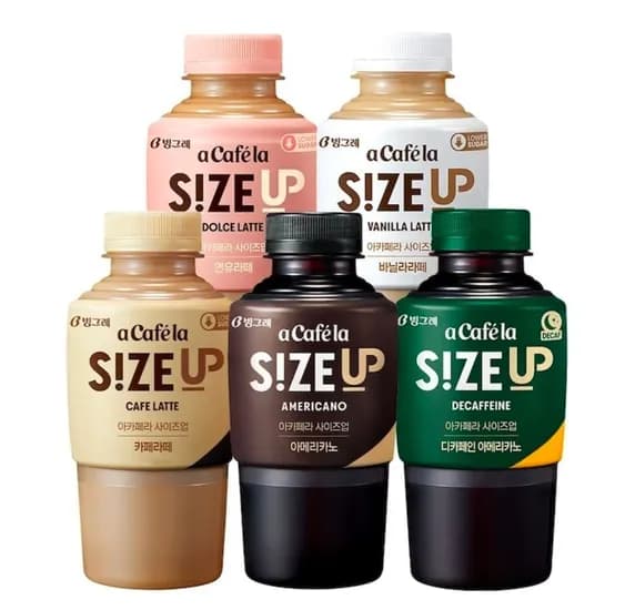 빙그레 아카페라 사이즈업 5종 350ml 20입 (17,306원/무료)